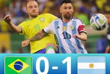 Video Bàn Thắng Brazil vs Argentina: 0 - 1 Vòng loại World Cup 2026