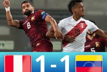 Video Bàn Thắng Peru vs Venezuela: 1 - 1 Vòng loại World Cup 2026