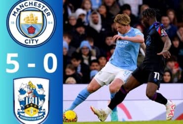 Video Bàn Thắng Man City 5-0 Huddersfield FA Cup 23/24