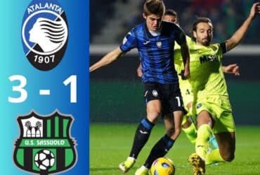 Video Bàn Thắng Atalanta 3-1 Sassuolo Coppa Italia 23/24