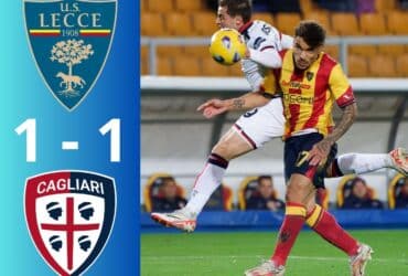 Video Bàn Thắng Lecce 1-1 Cagliari Serie A 23/24