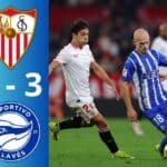 Video Bàn Thắng Sevilla 2-3 Alaves La Liga 23/24