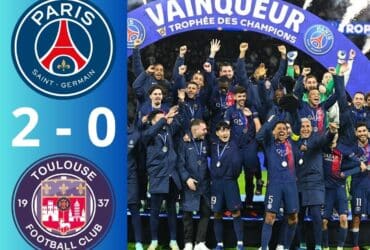 Video Bàn Thắng PSG 2-0 Toulouse Super Cup Pháp 2023