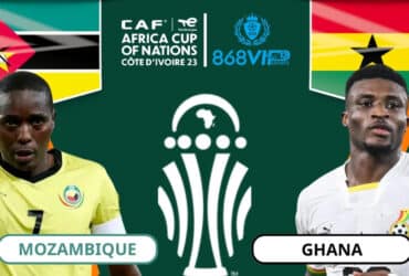 Soi kèo Mozambique vs Ghana 03h00 ngày 23/01