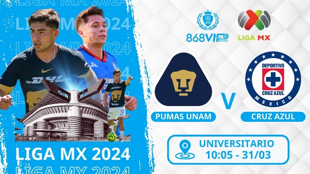 Soi kèo Pumas UNAM vs Cruz Azul 10h05 ngày 31/03