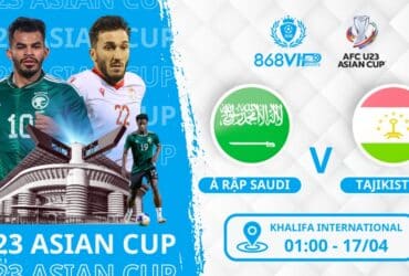 Soi kèo U23 Ả Rập Saudi vs U23 Tajikistan 01h30 ngày 1704
