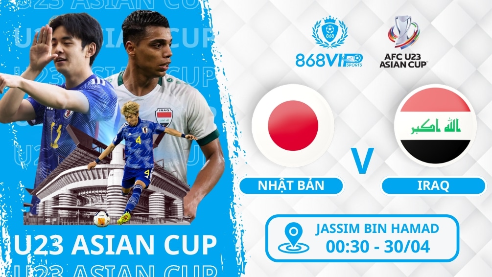 Soi kèo U23 Nhật Bản vs U23 Iraq 00h30 ngày 30/04