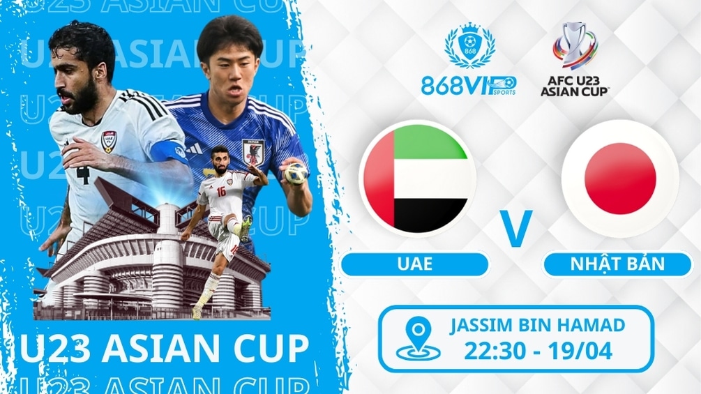 Soi kèo U23 UAE vs U23 Nhật Bản 22h30 ngày 19/04