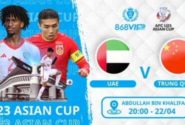 Soi kèo U23 UAE vs U23 Trung Quốc 20h00 ngày 22/04