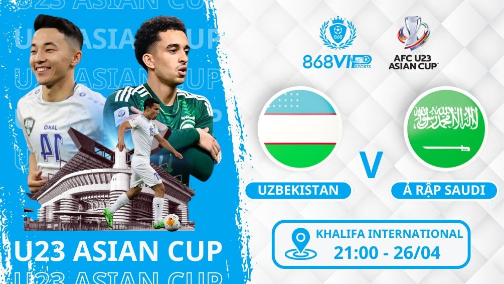 Soi kèo U23 Uzbekistan vs U23 Ả Rập Saudi 21h00 ngày 26/04