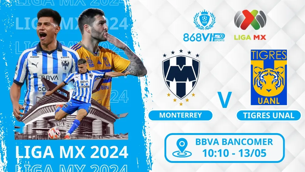 Soi kèo Monterrey vs Tigres UANL 10h10 ngày 13/05