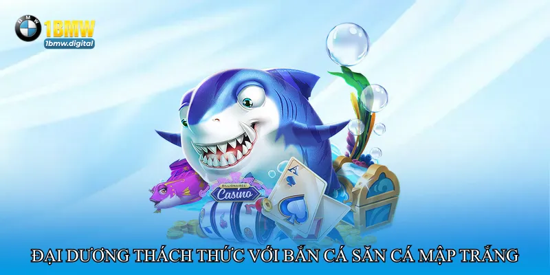 Đại dương thách thức với Bắn cá săn cá mập trắng