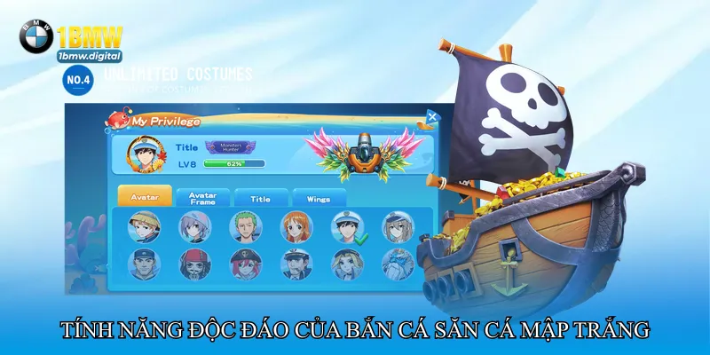 Tính năng độc đáo của Bắn cá săn cá mập trắng